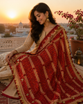Handmade , Handwoven , Elegant vibrant & Authentic Multicolour Phulkari Dupatta / Indian Scarf. Hand embroidered