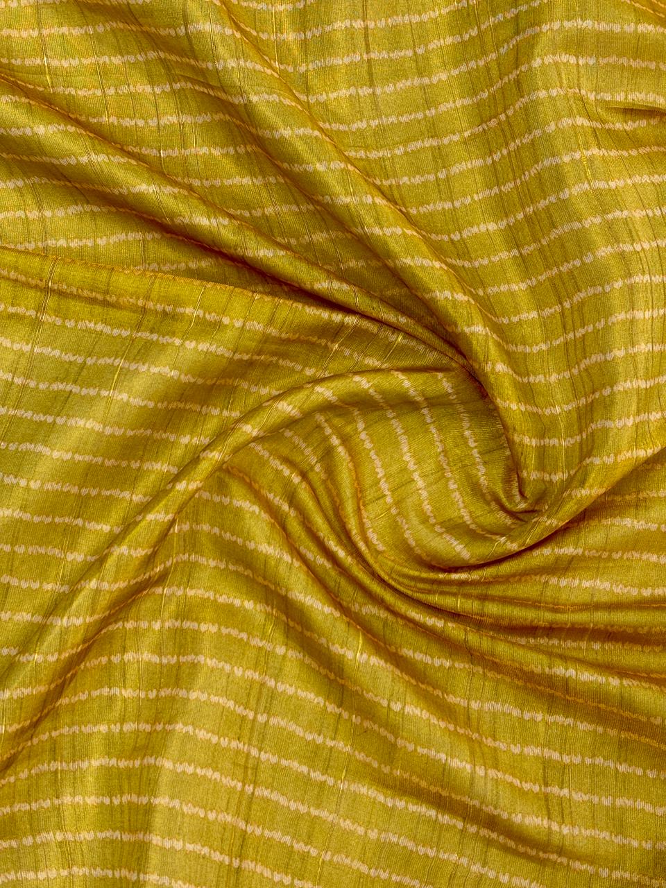 Soft tissue tussar silk saree with warli printed work