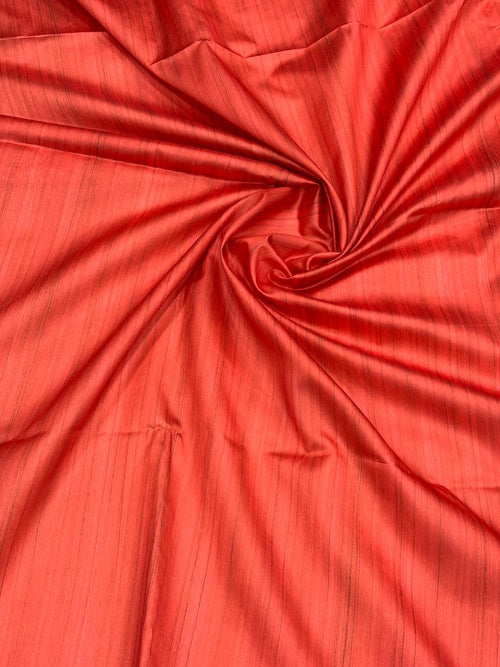 Black peacock digital printed tussar silk saree